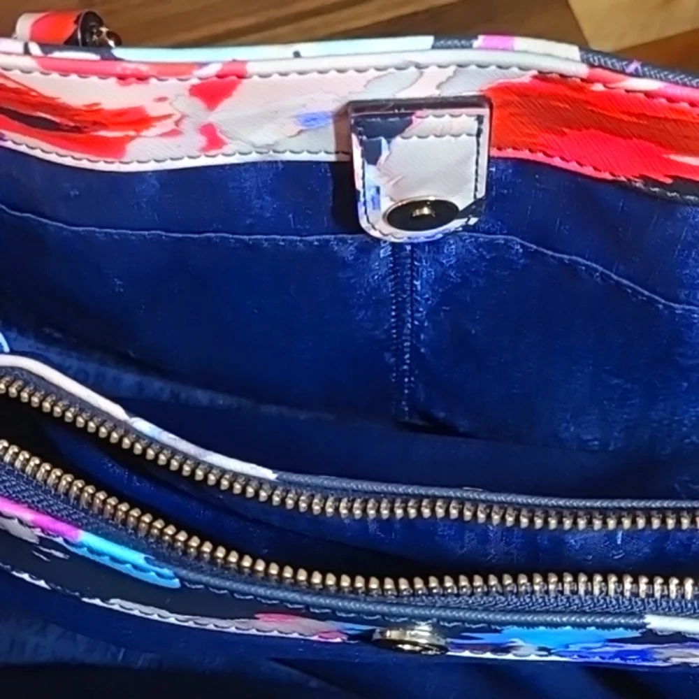 Kate Spade Watercolor Purse, Like New!